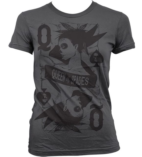 Hybris T-Shirt Queen Of Spades Girly T-Shirt günstig online kaufen