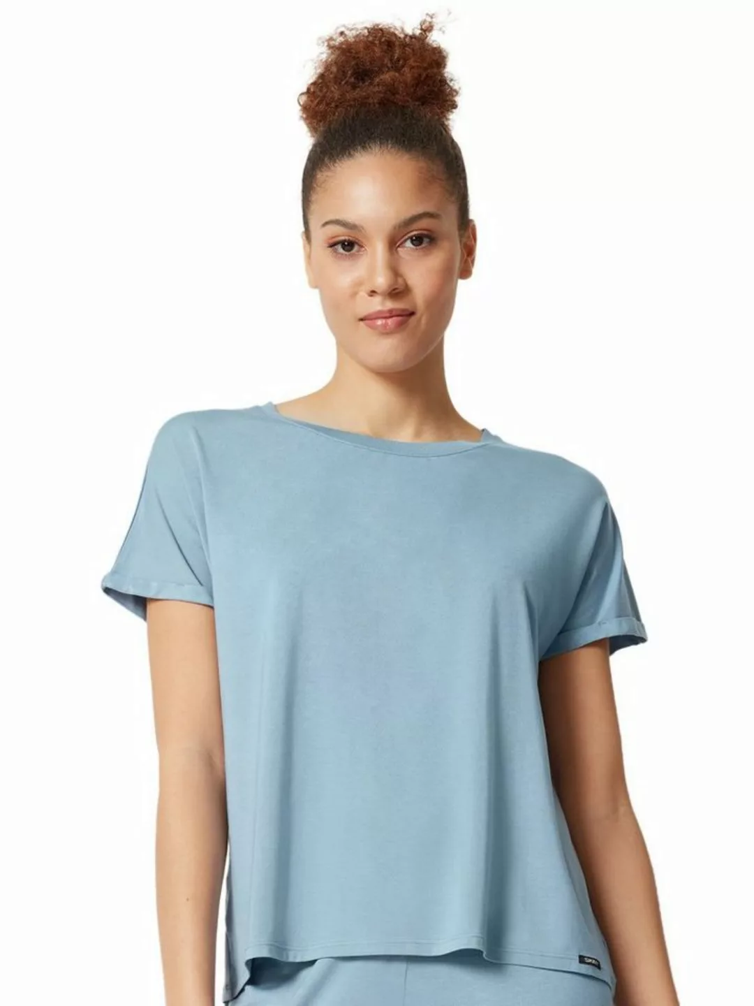 Skiny T-Shirt Damen Shirt kurzarm Night In Mix & Match (Stück, 1-tlg) - günstig online kaufen