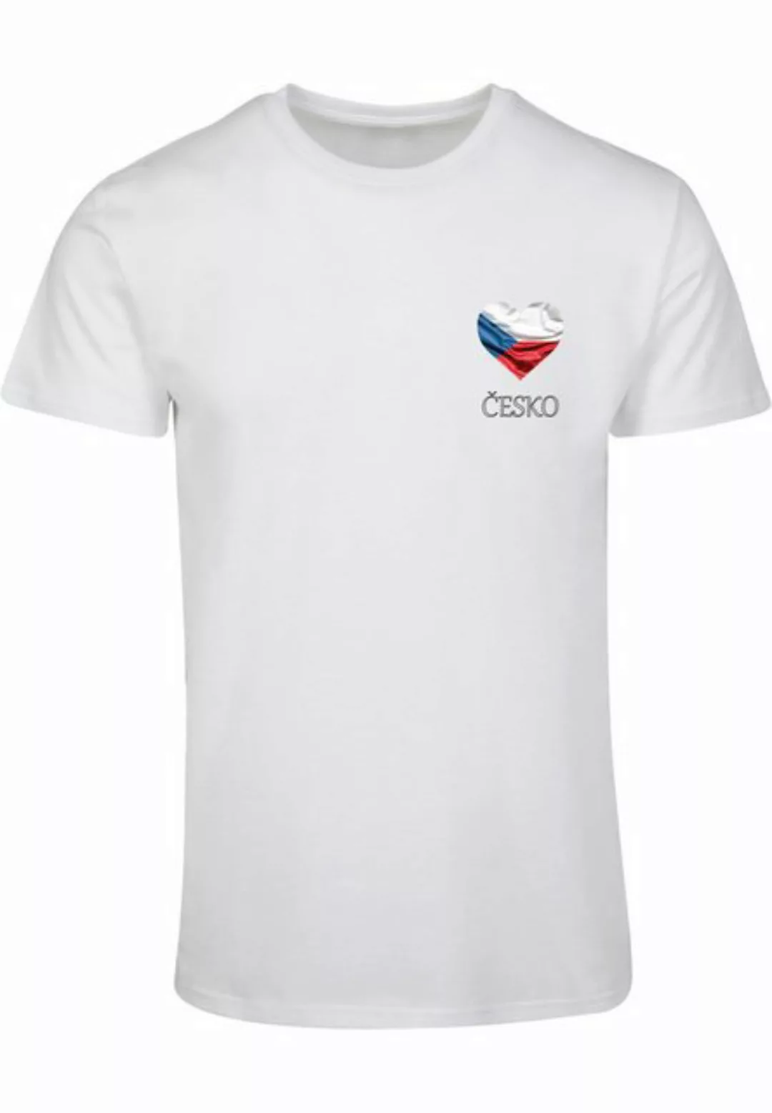 Merchcode T-Shirt Merchcode Merchcode Football - Czech T-shirt (1-tlg) günstig online kaufen