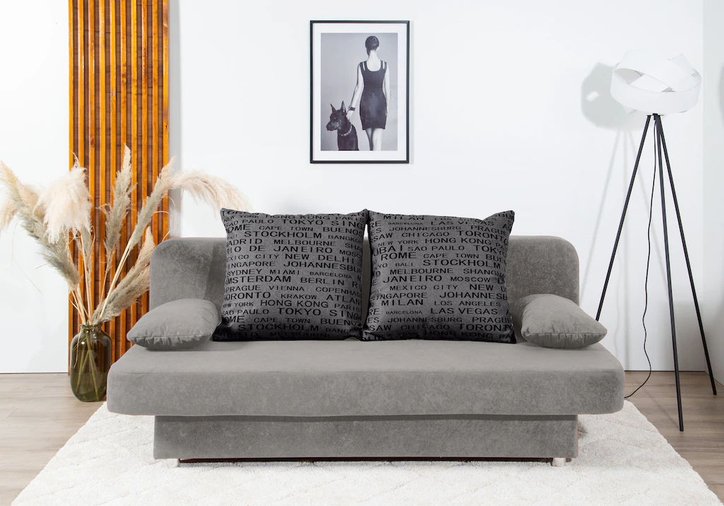 COLLECTION AB Schlafsofa "ULLA", Schlafsofa,Bettfunktion,Bettkasten,inkl. R günstig online kaufen