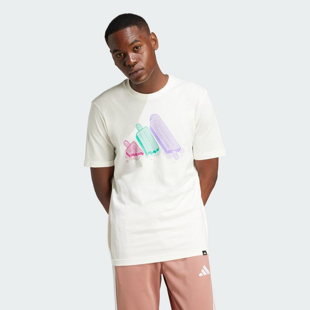 adidas Sportswear T-Shirt LOUNGE ICE GRAPHIC T-SHIRT günstig online kaufen