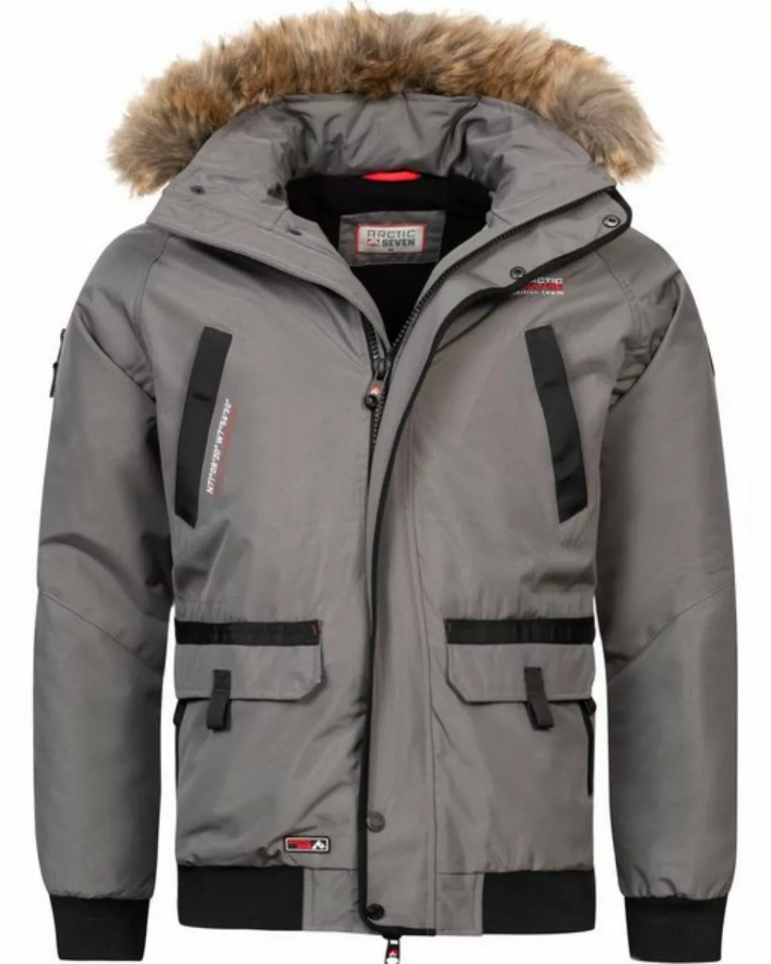 Arctic Seven Outdoorjacke ASArthuro mit abnehmbarer Kapuze und abnehmbarem günstig online kaufen