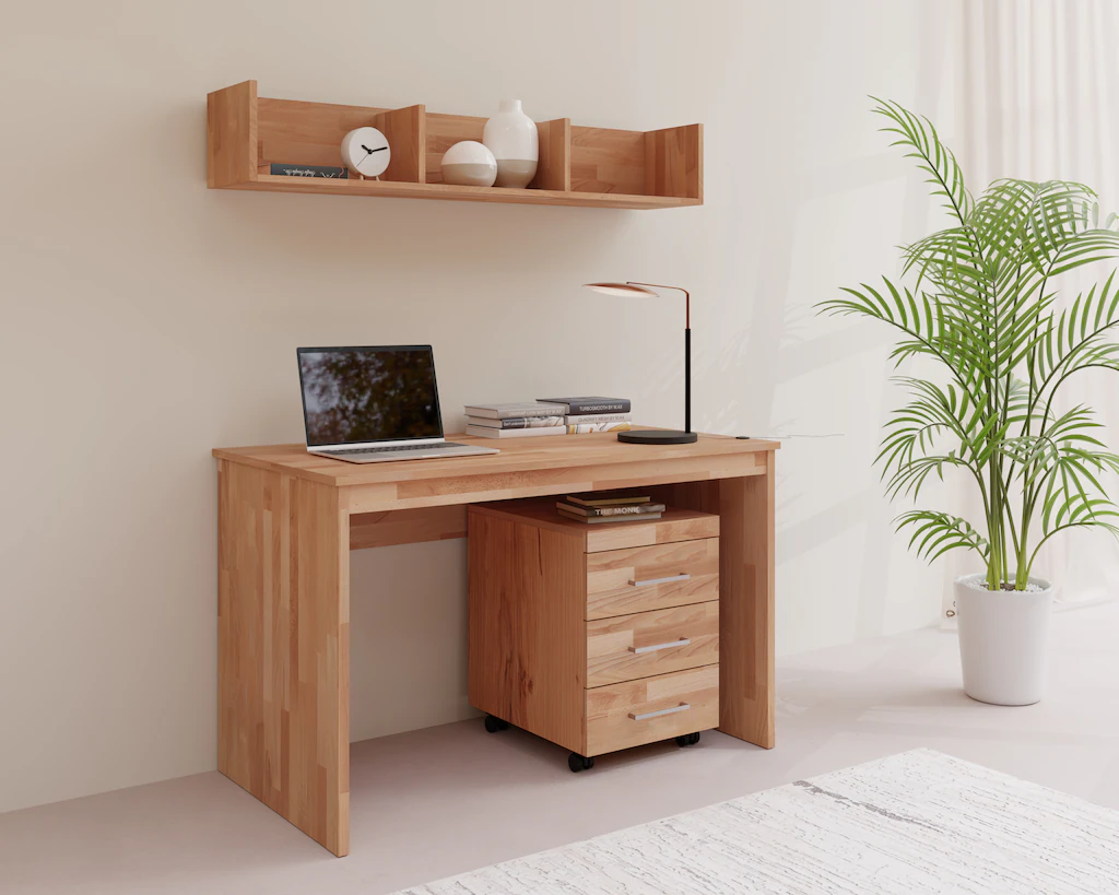 Home affaire Büromöbel-Set "Logo", (Set, 3 tlg., Set besteht aus Schreibtis günstig online kaufen