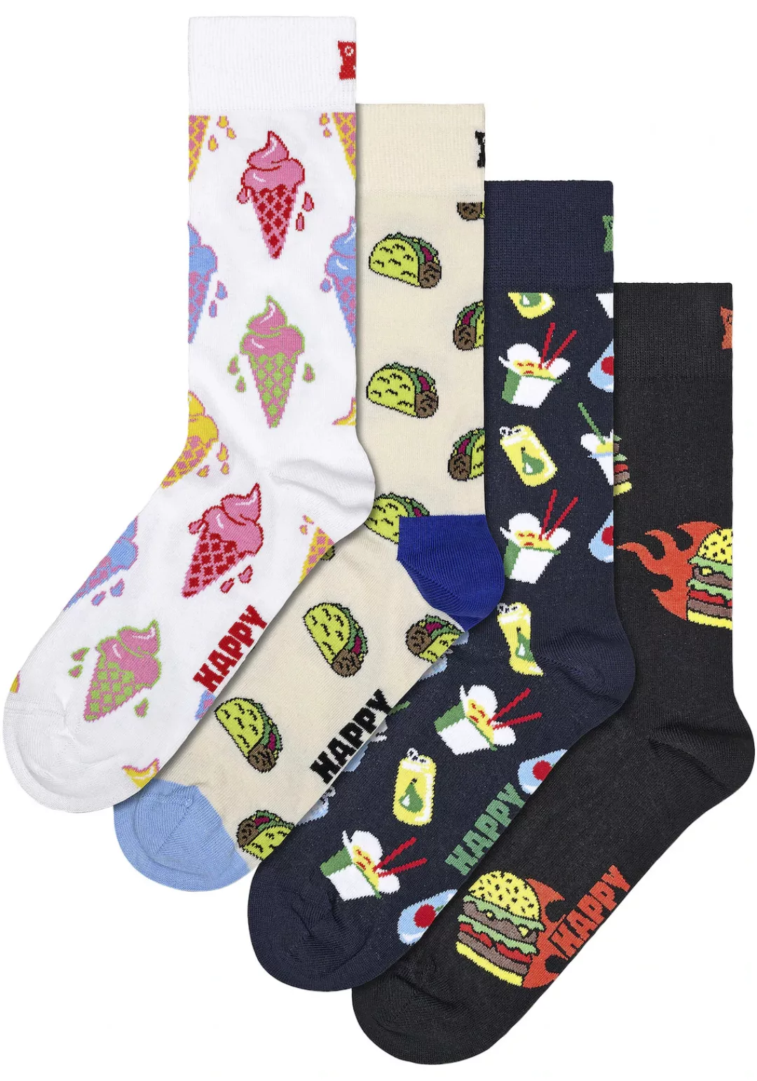 Happy Socks Socken, (4er Pack), Auto-Gift-Set günstig online kaufen