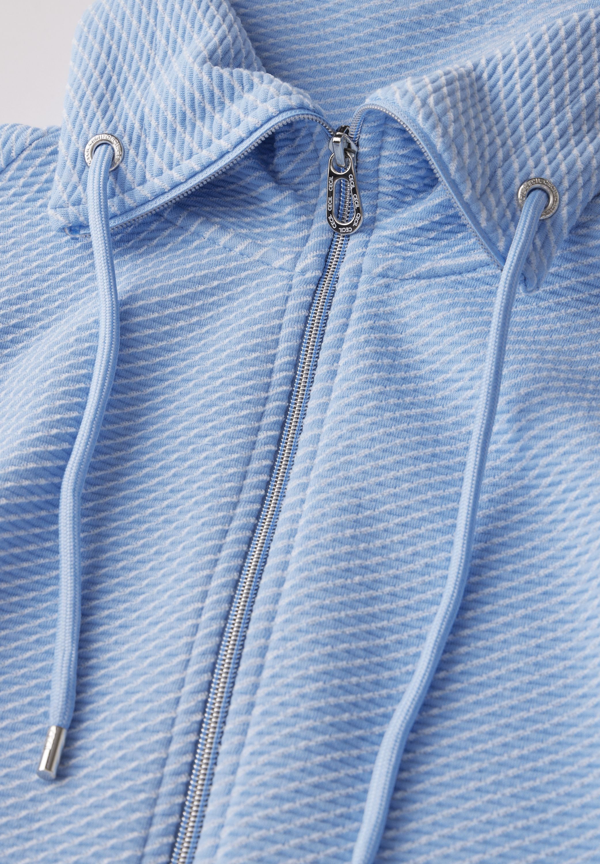 Cecil Sweatjacke, mit Stehkragen günstig online kaufen