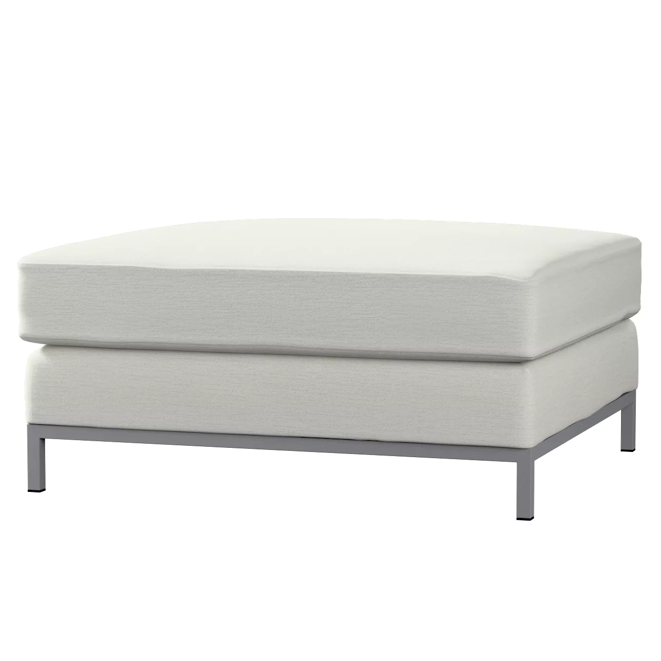 Bezug für Kramfors Hocker, mittelgrau, Husse, Kramfors Hocker, Living II (1 günstig online kaufen