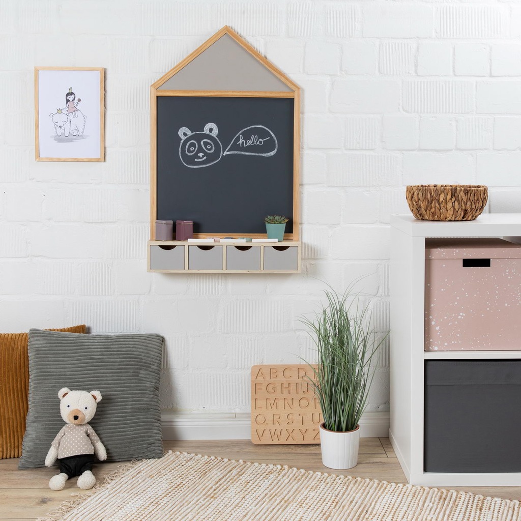 MUSTERKIND® Wandtafel »Juncus, natur/warmgrau« günstig online kaufen