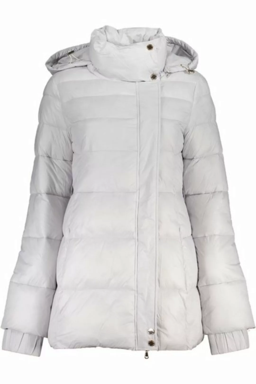 Patrizia Pepe Outdoorjacke Elegante Damenjacke in Weiß mit abnehmbarer Kapu günstig online kaufen