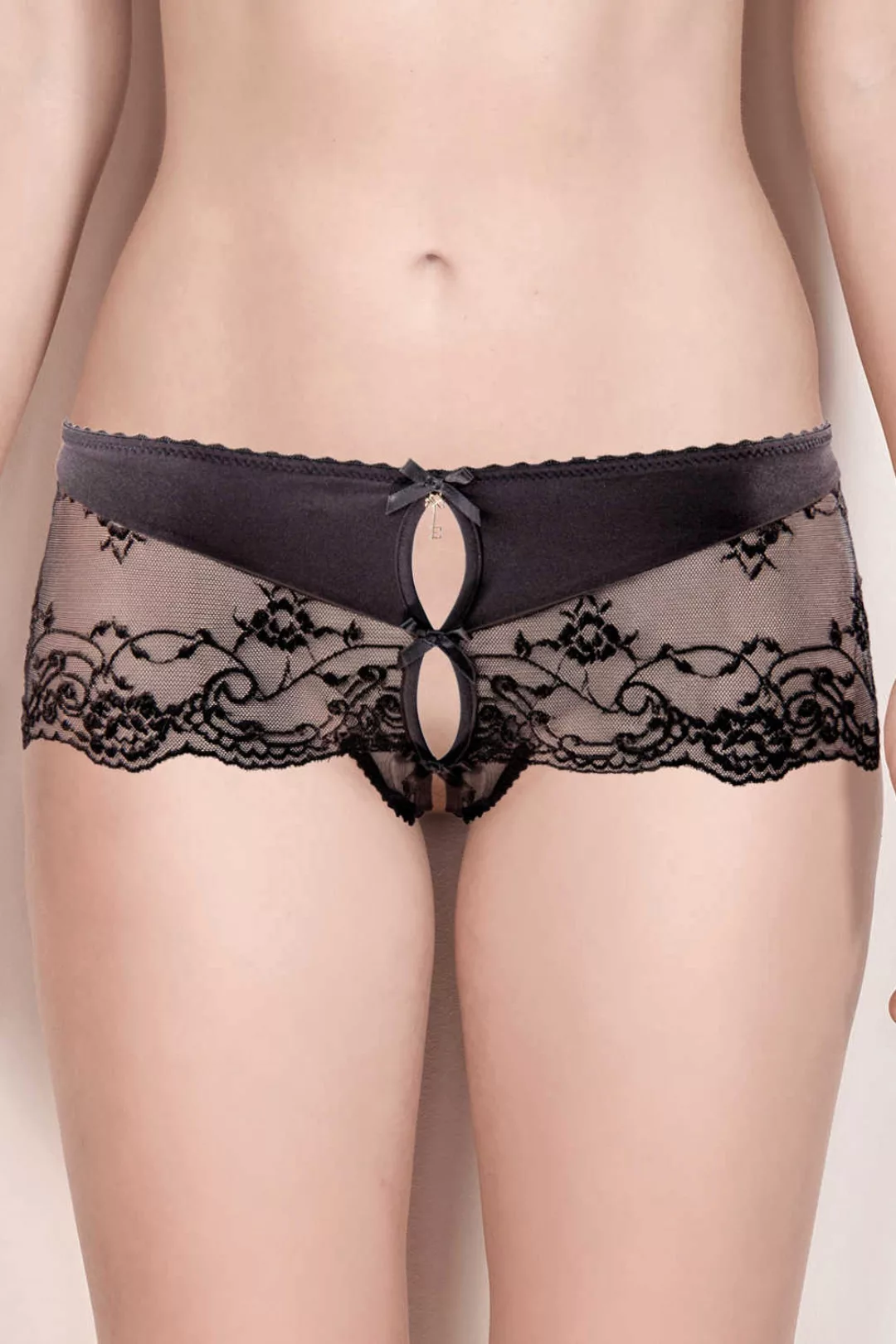 Escora Panty ouvert Celina 38 schwarz günstig online kaufen