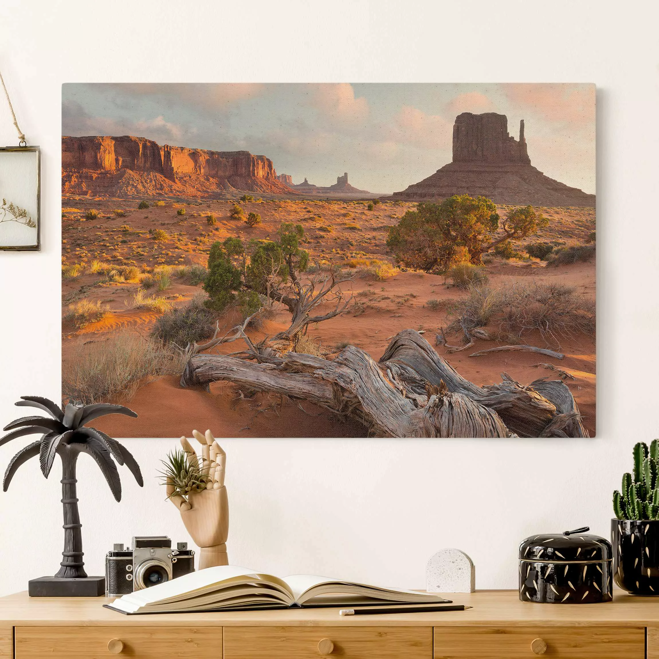 Leinwandbild auf Naturcanvas Monument Valley Navajo Tribal Park Arizona günstig online kaufen