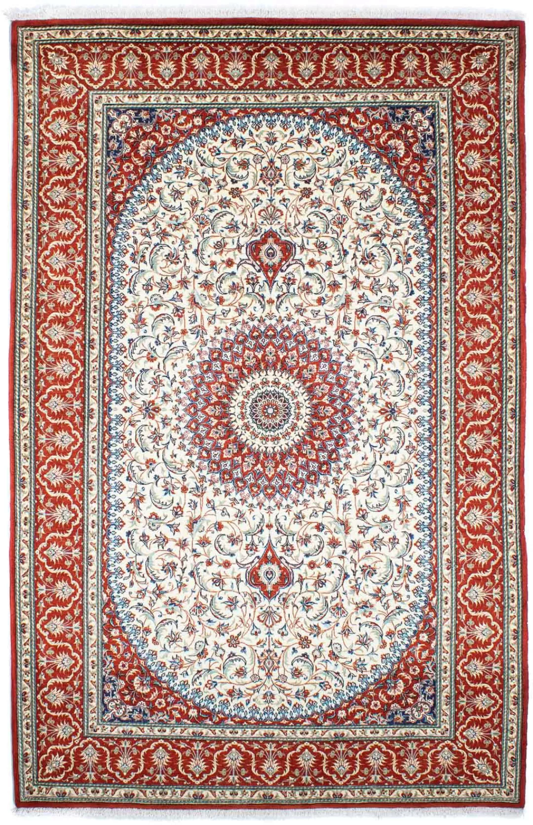 morgenland Orientteppich »Perser - Ghom - 248 x 157 cm - rot«, rechteckig günstig online kaufen