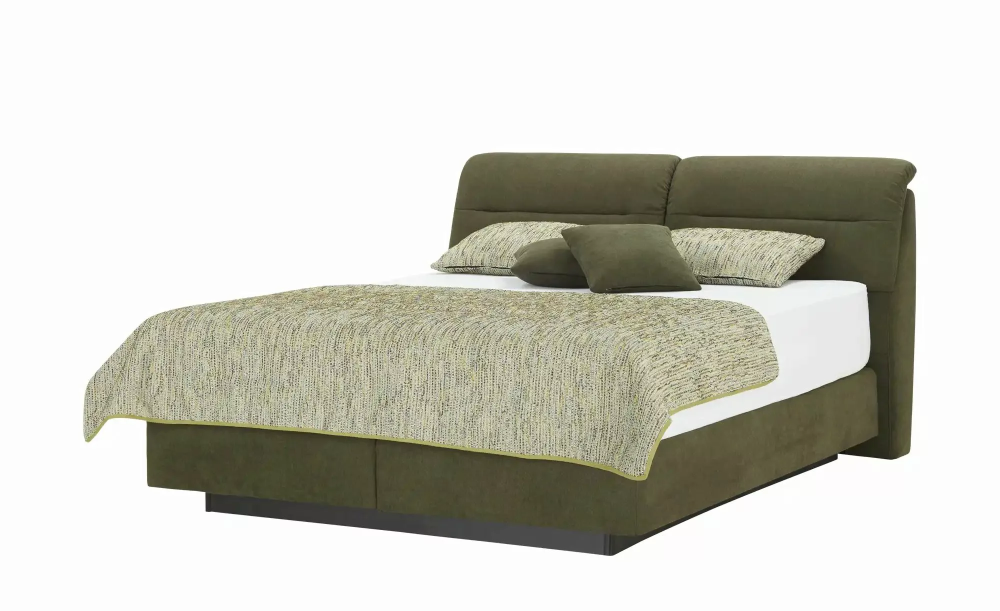 vanDoorn Boxspringbett  Legato ¦ grün ¦ Maße (cm): B: 198 H: 112 Betten > K günstig online kaufen