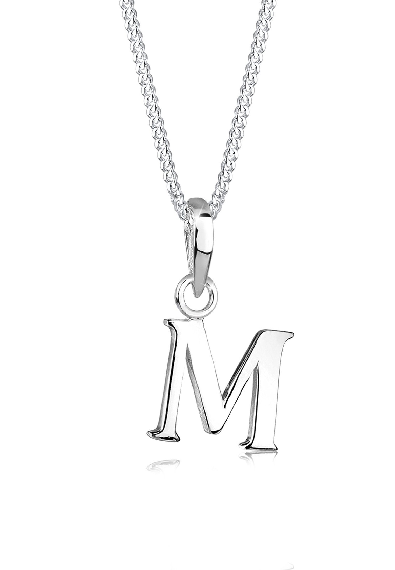 Elli Kette mit Anhänger Buchstabe M günstig online kaufen