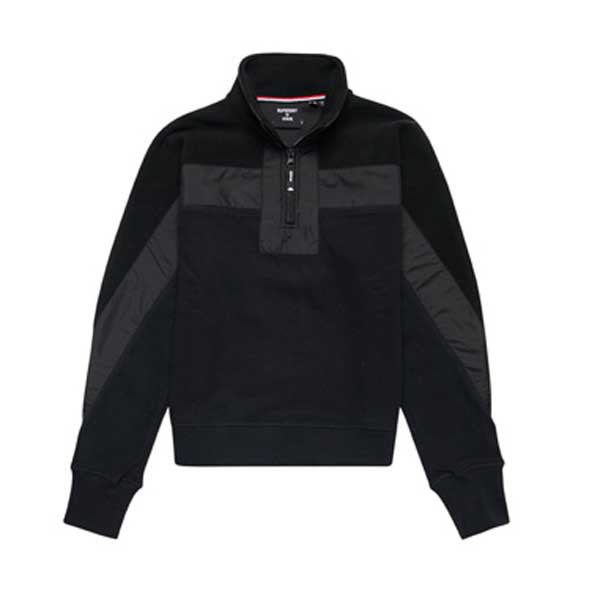 Superdry Mountain Sport Dolman Henley Pullover M Black günstig online kaufen