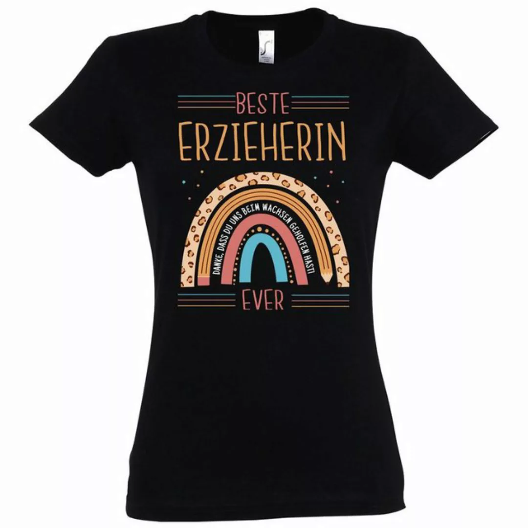 Youth Designz T-Shirt BESTE ERZIEHERIN EVER Damen Shirt Mit modischem Print günstig online kaufen