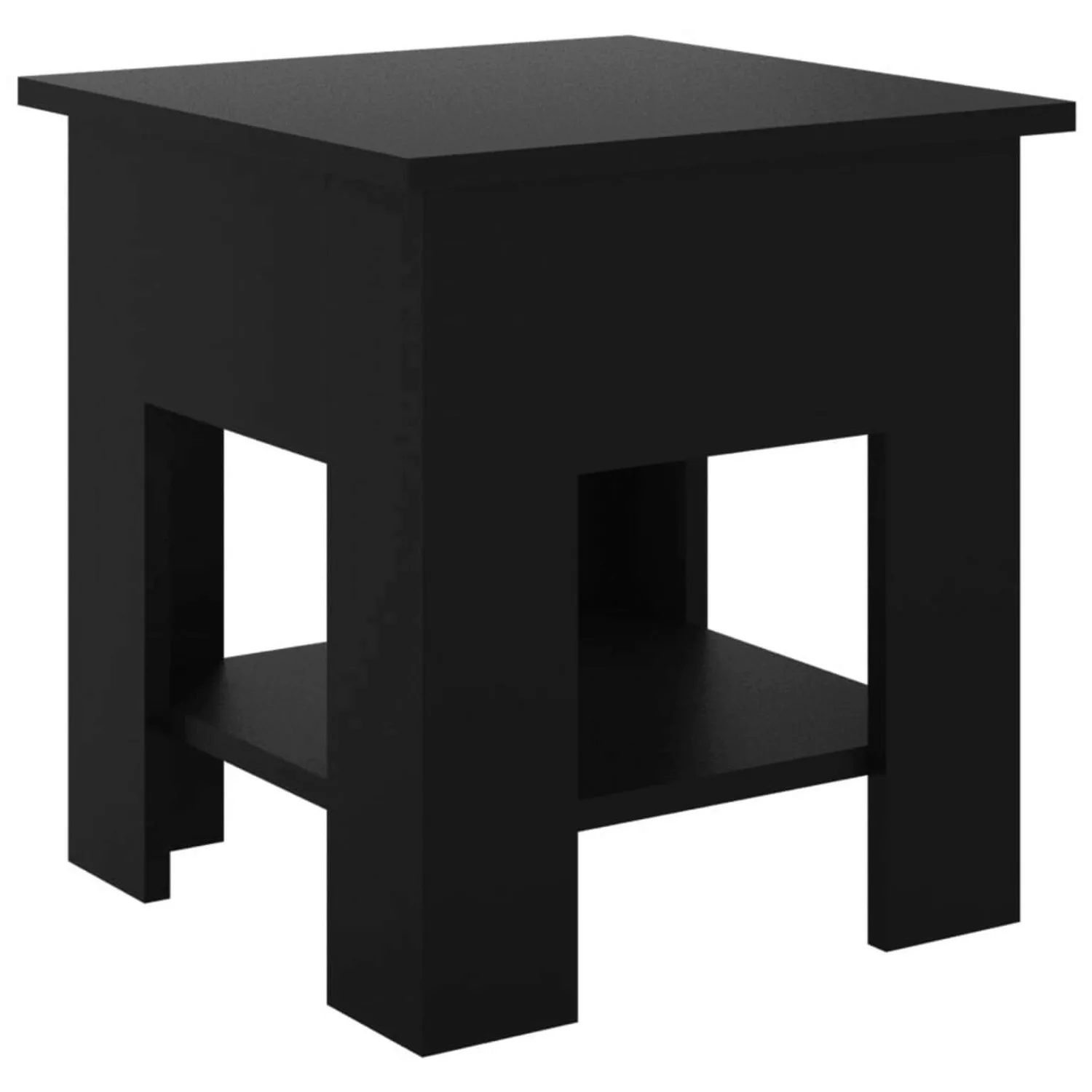 Vidaxl Couchtisch Schwarz 40x40x42 Cm Holzwerkstoff günstig online kaufen