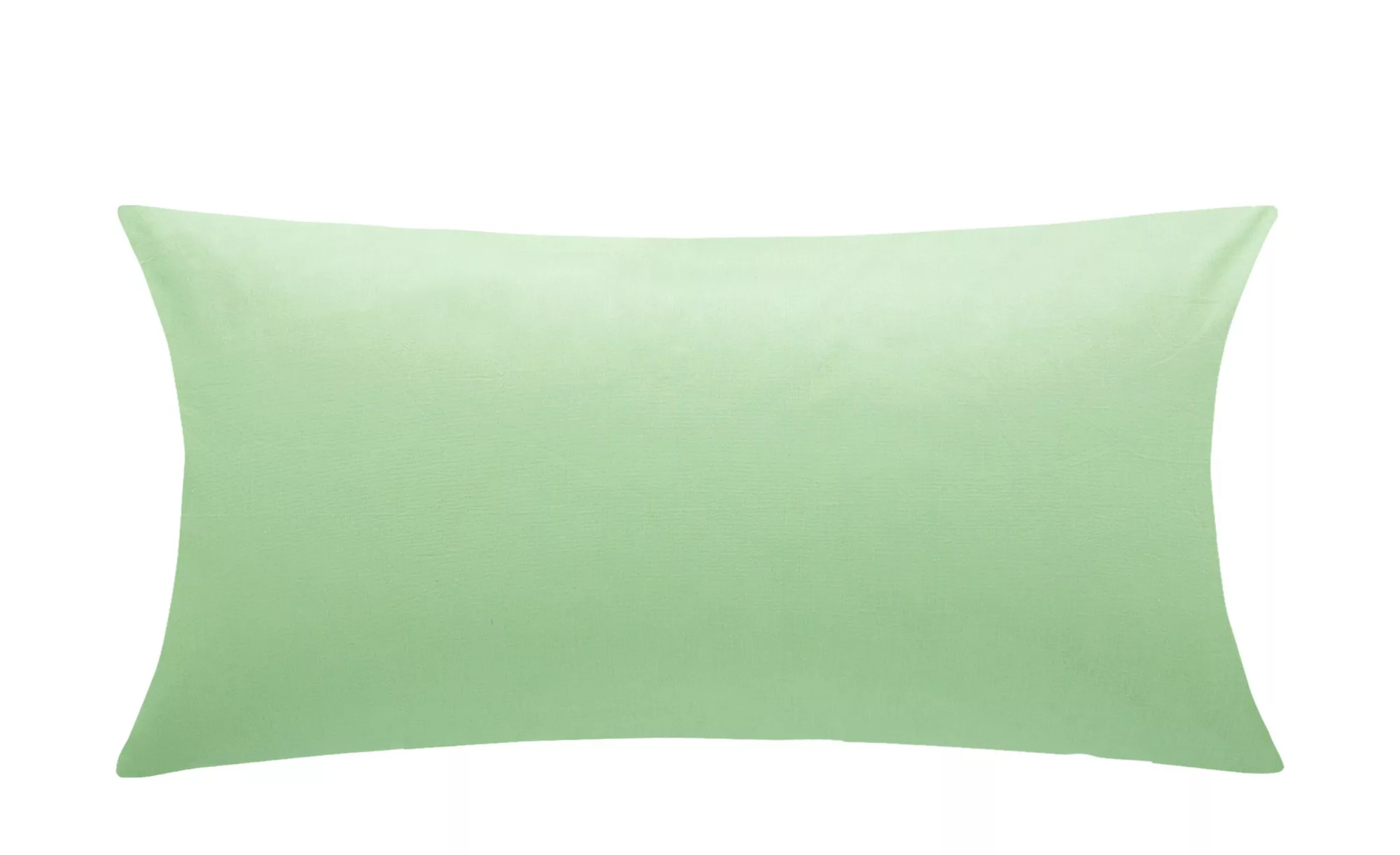 Cretonne Kissenhülle - grün - 40 cm - Sconto günstig online kaufen