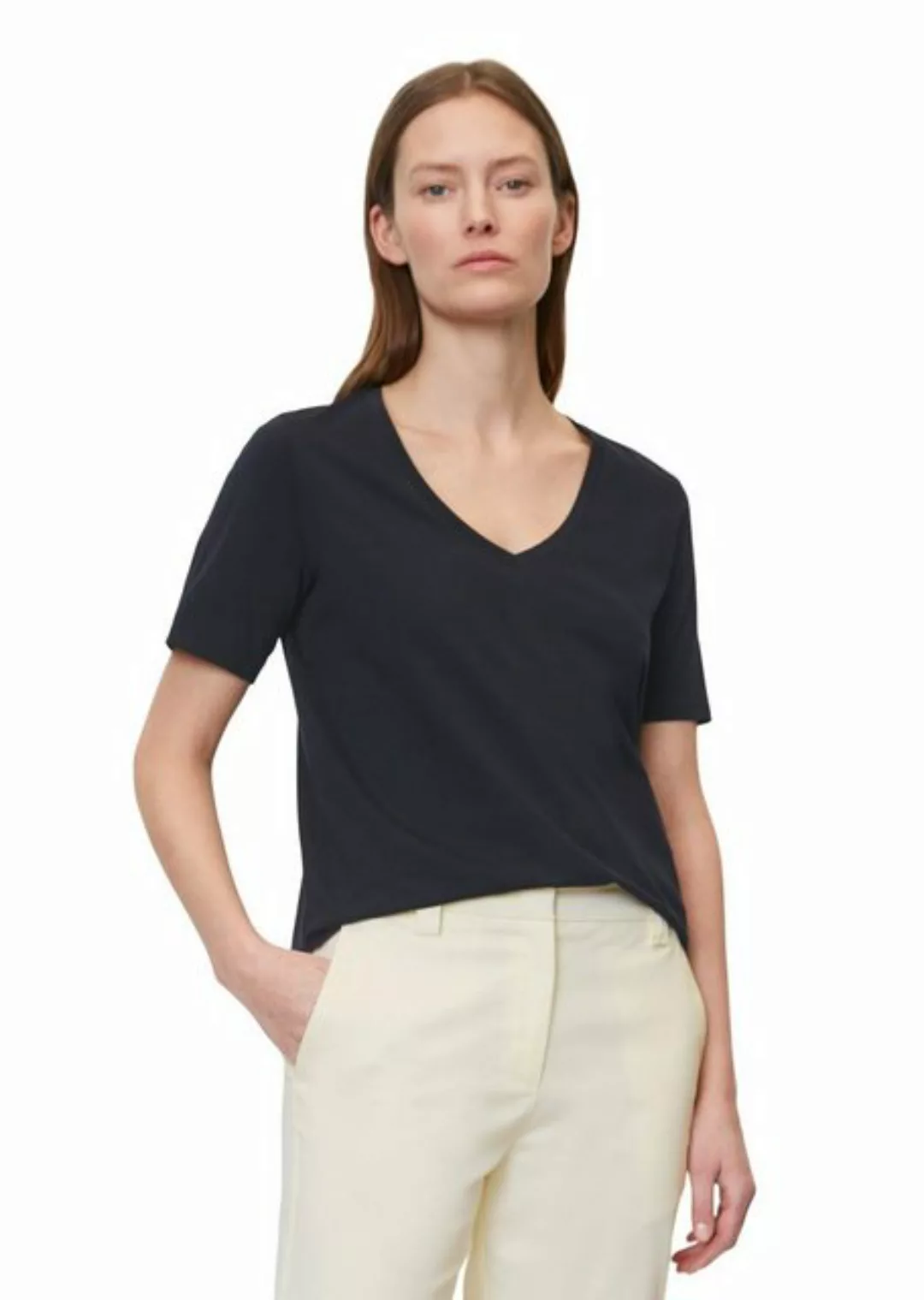 Marc O'Polo T-Shirt T-shirt, short sleeve, round neck günstig online kaufen