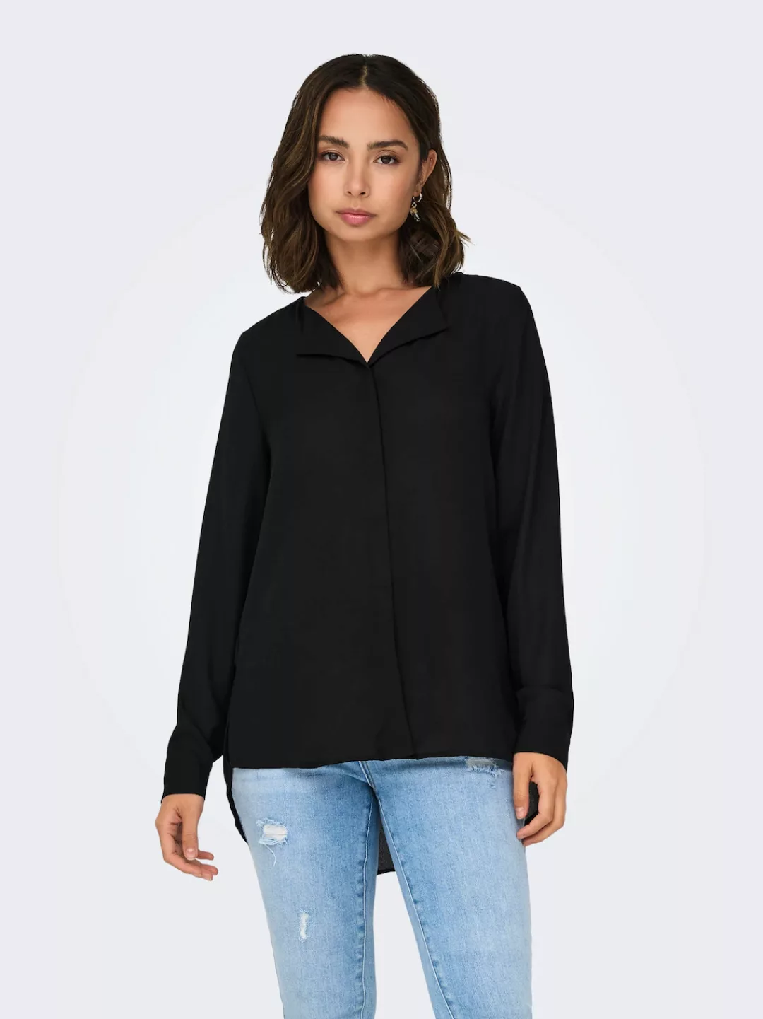 ONLY Shirtbluse "ONLTIANA LIFE L/S LOOSE SHIRT NOOS PTM" günstig online kaufen