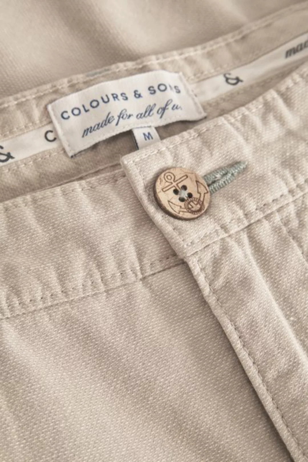 colours & sons Bermudas Shorts-Dobby günstig online kaufen