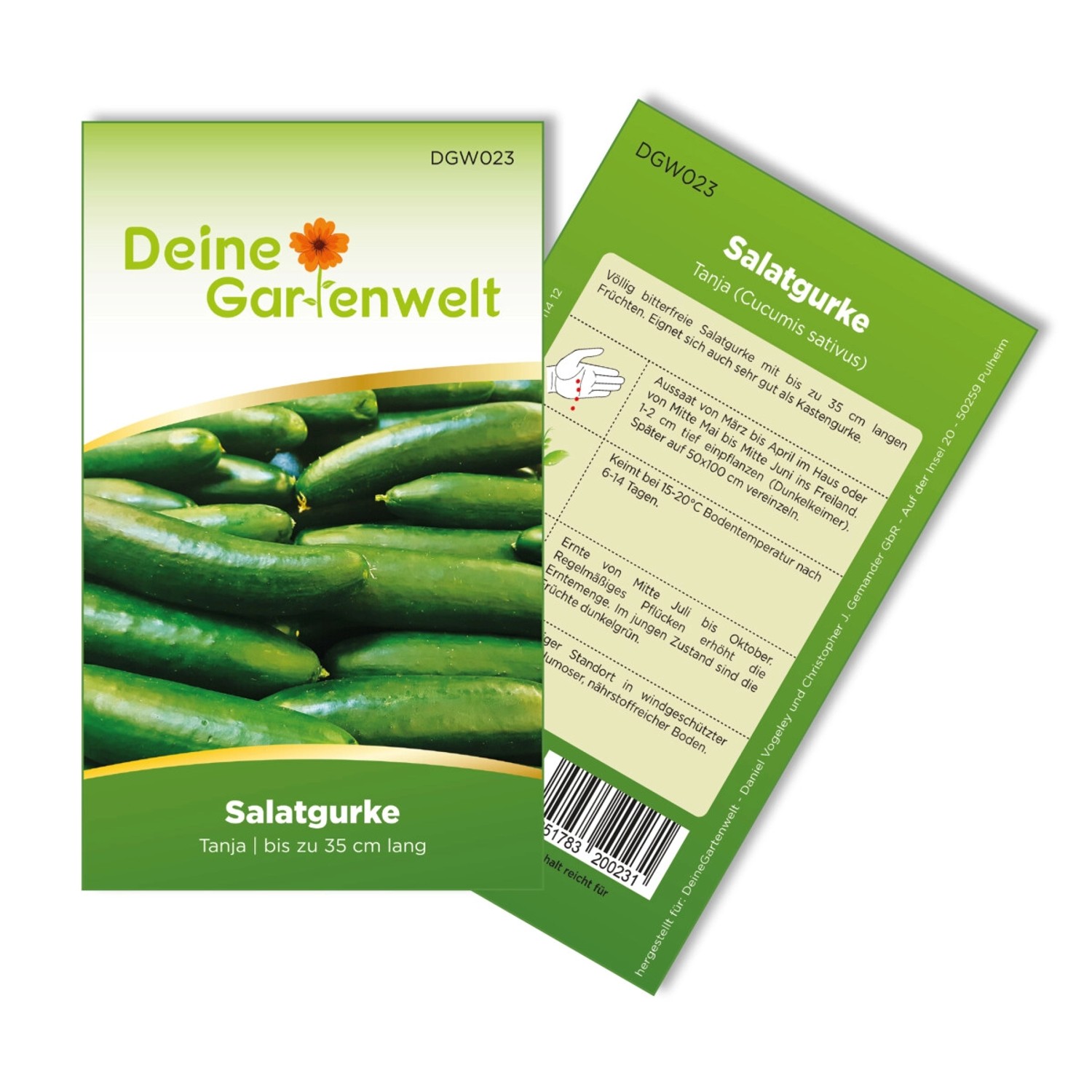 Deine Gartenwelt Salatgurke Tanja Samen günstig online kaufen