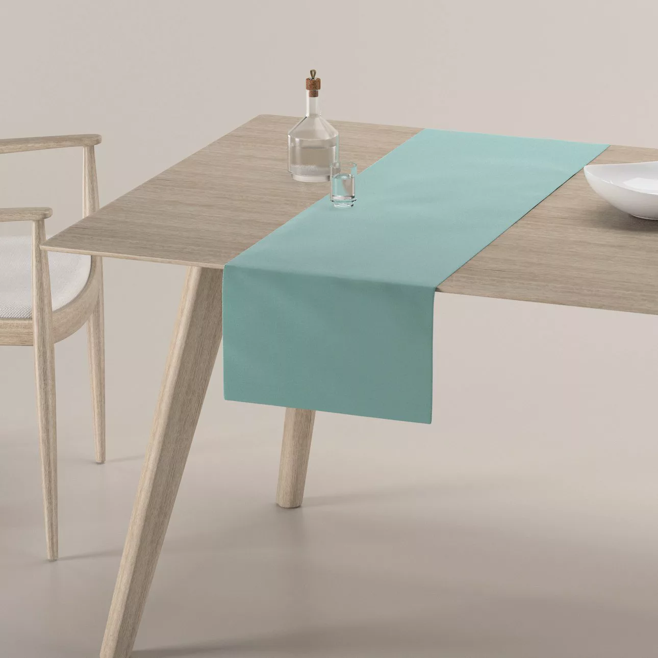 Tischläufer, mintgrün, 40 x 130 cm, Velvet (704-18) günstig online kaufen