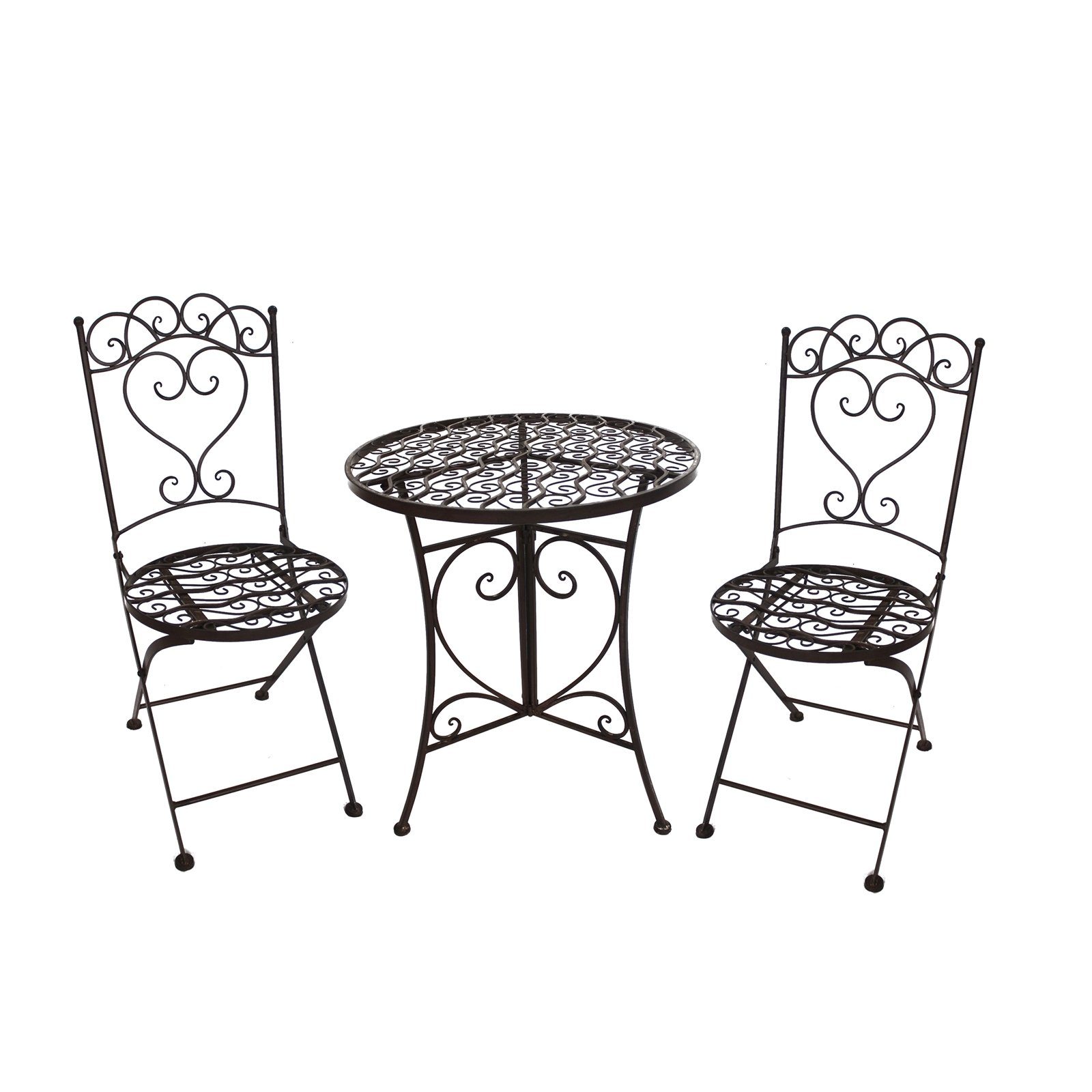 HTI-Line Balkonset Tischgruppe Curly, (Set, 3-tlg., günstig online kaufen