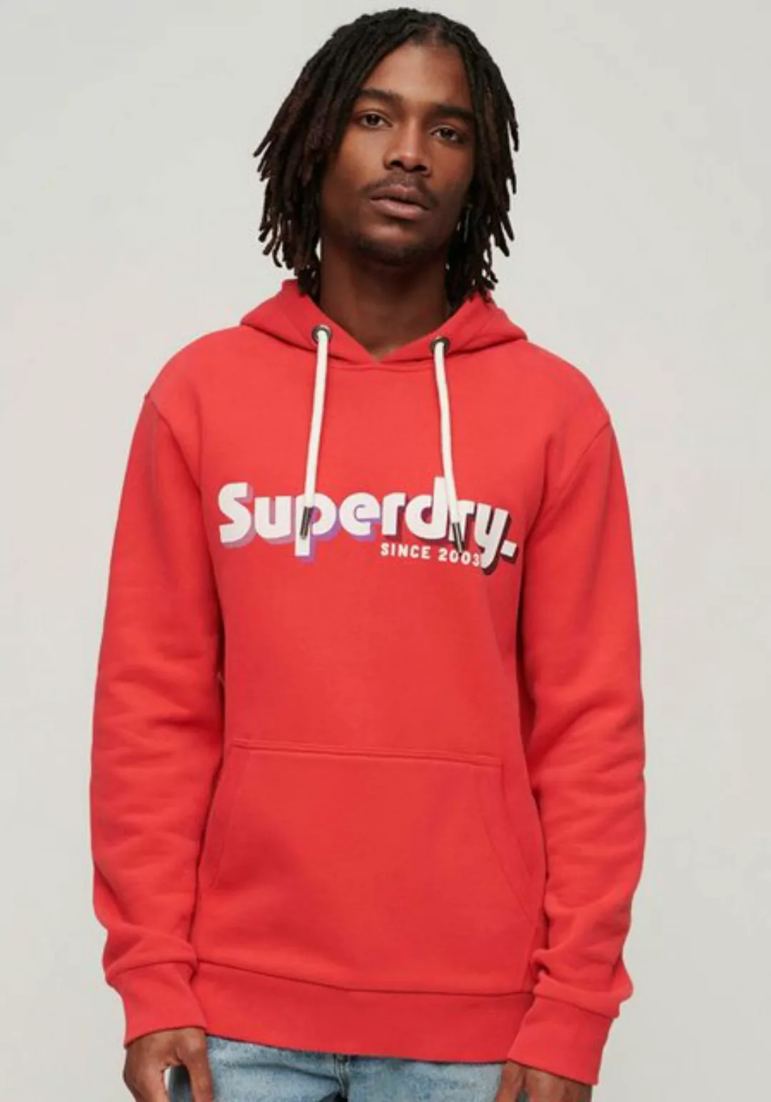 Superdry Kapuzensweatshirt TERRAIN LOGO CLASSIC HOODIE günstig online kaufen