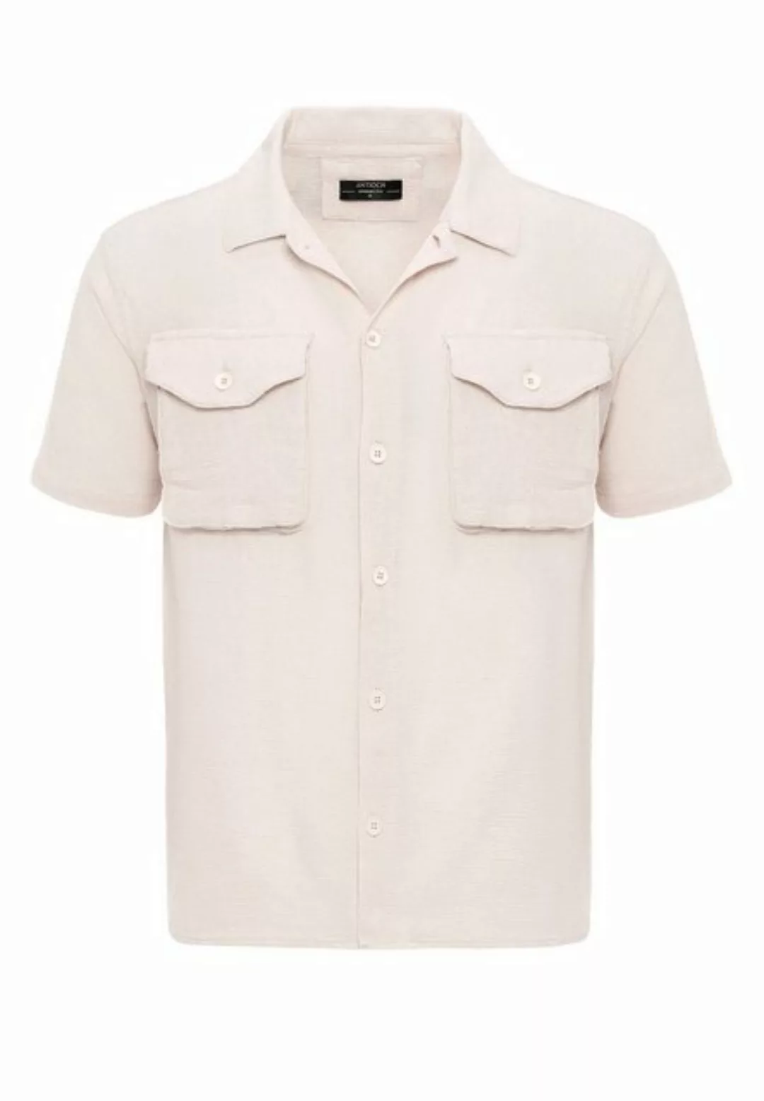 Antioch Blusenshirt Palikir - Short Sleeve - Cotton - Regular Fit günstig online kaufen