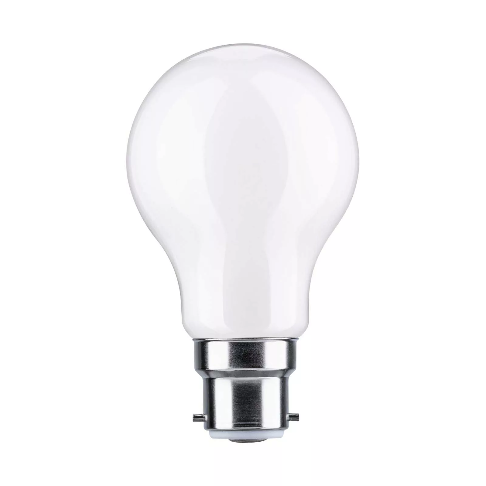 Paulmann LED-Lampe B22d A60 9W 4.000K opal günstig online kaufen