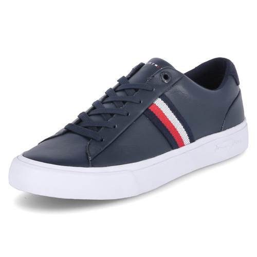 Tommy Hilfiger Corporate Leather Schuhe EU 41 Blue günstig online kaufen