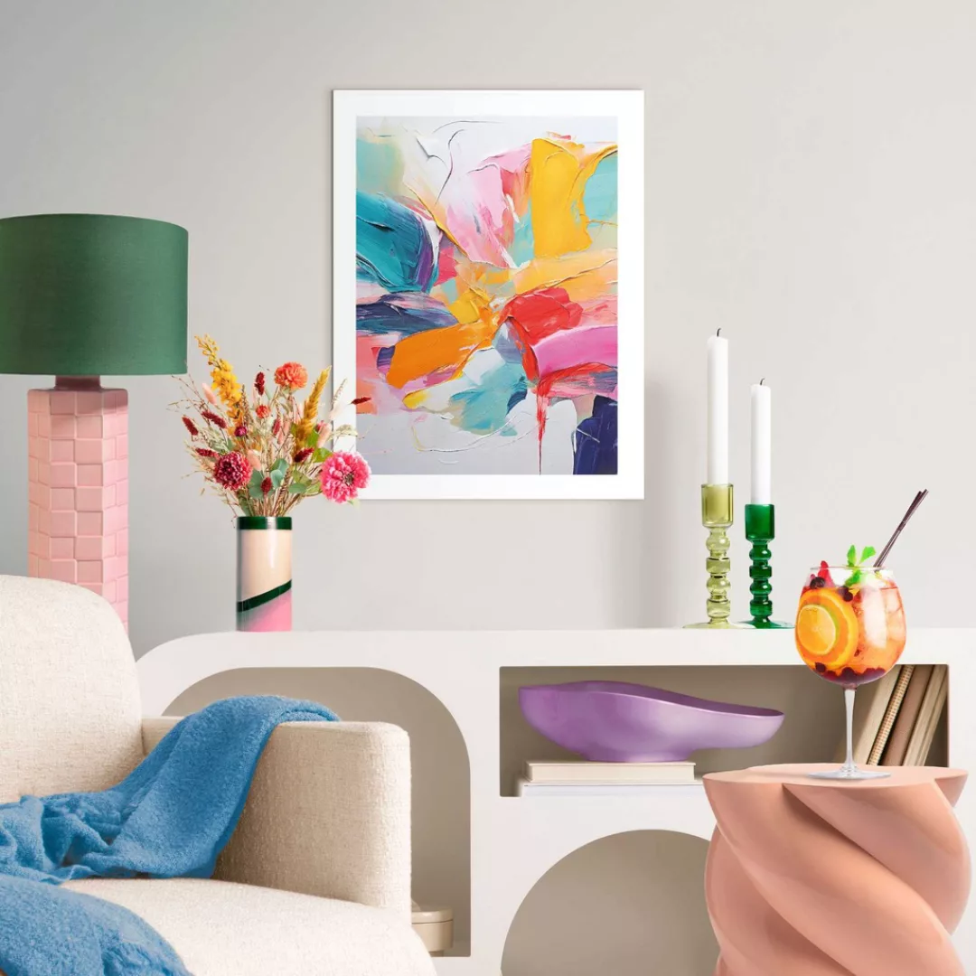 Reinders Bild mit Rahmen "Paint Colourful" günstig online kaufen