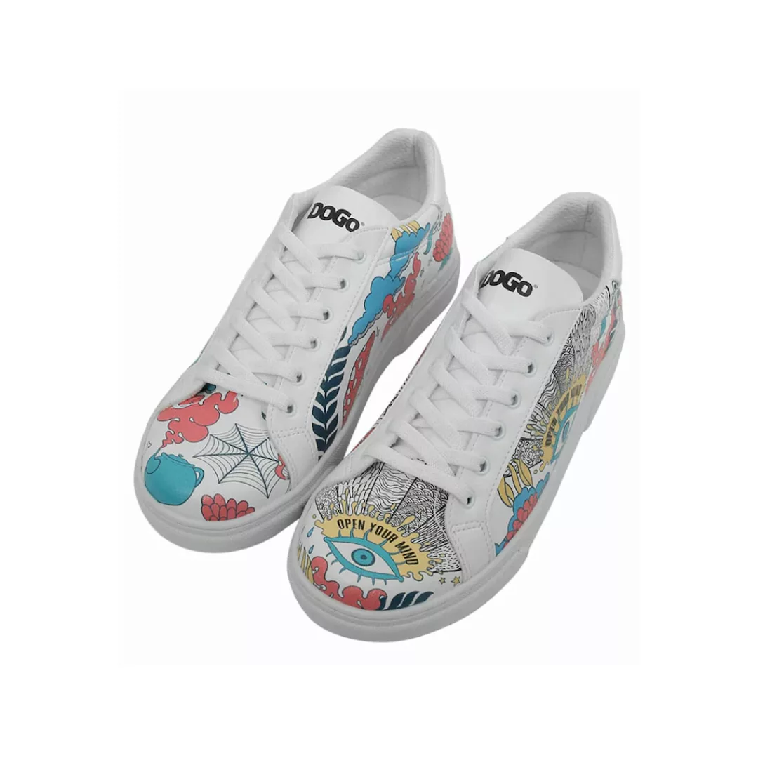 DOGO Sneaker "Damen Ace Sneakers Open Your Mind Vegan Damen Sneaker / Femal günstig online kaufen