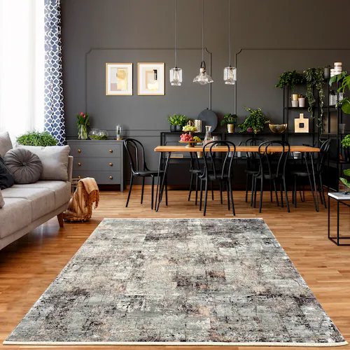 Sanat Teppich »Oasis 1871«, rechteckig, 8 mm Höhe, Wohnzimmer, Kurzflor, Or günstig online kaufen