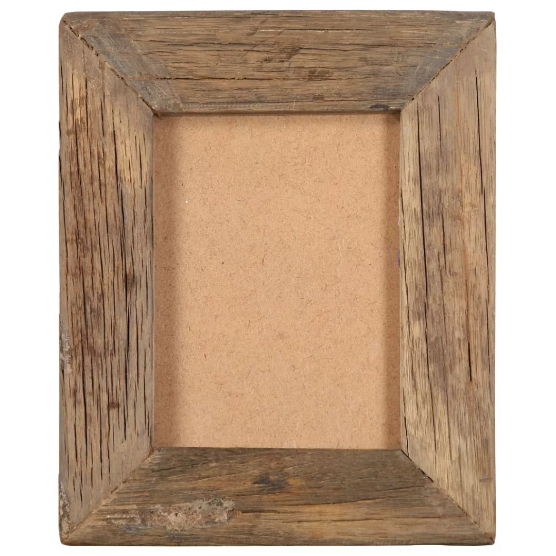 Bilderrahmen 2 Stk. 23x28 Cm Massives Altholz Und Glas günstig online kaufen