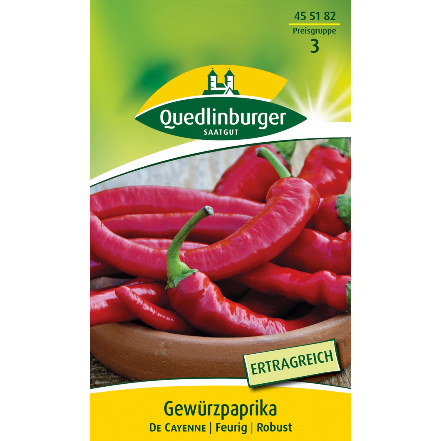 Quedlinburger Gewürz Paprika ''De Cayenne'' günstig online kaufen