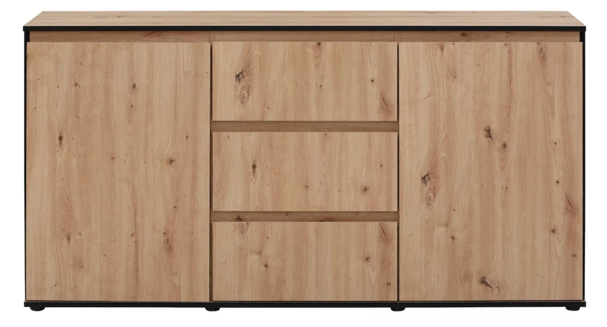 HELA Sideboard "Ariana", mit angeschrägten Griffmulden, Breite 160 cm günstig online kaufen