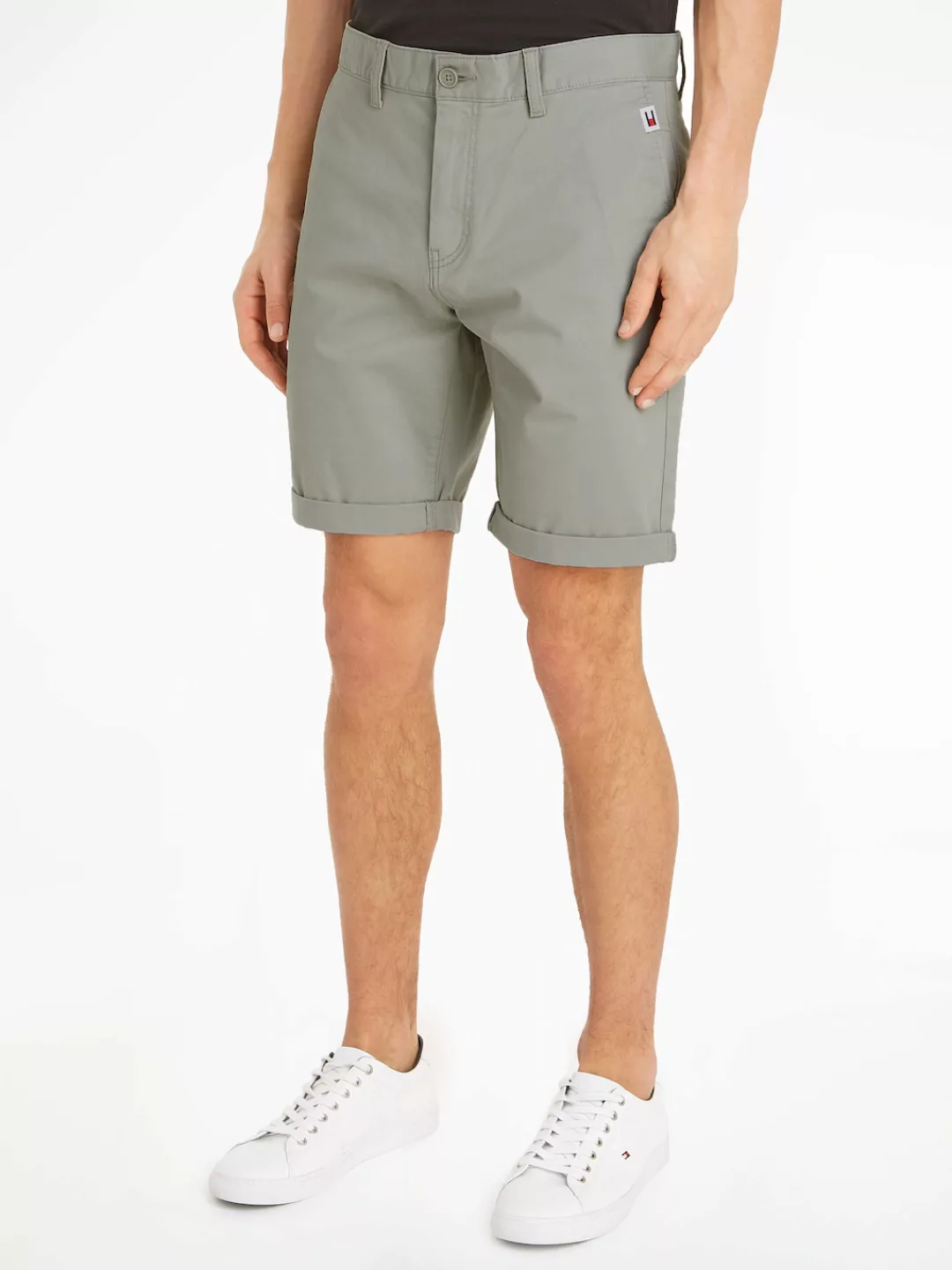 Tommy Jeans Chinoshorts "TJM SCANTON SHORT", Markenstickerei günstig online kaufen