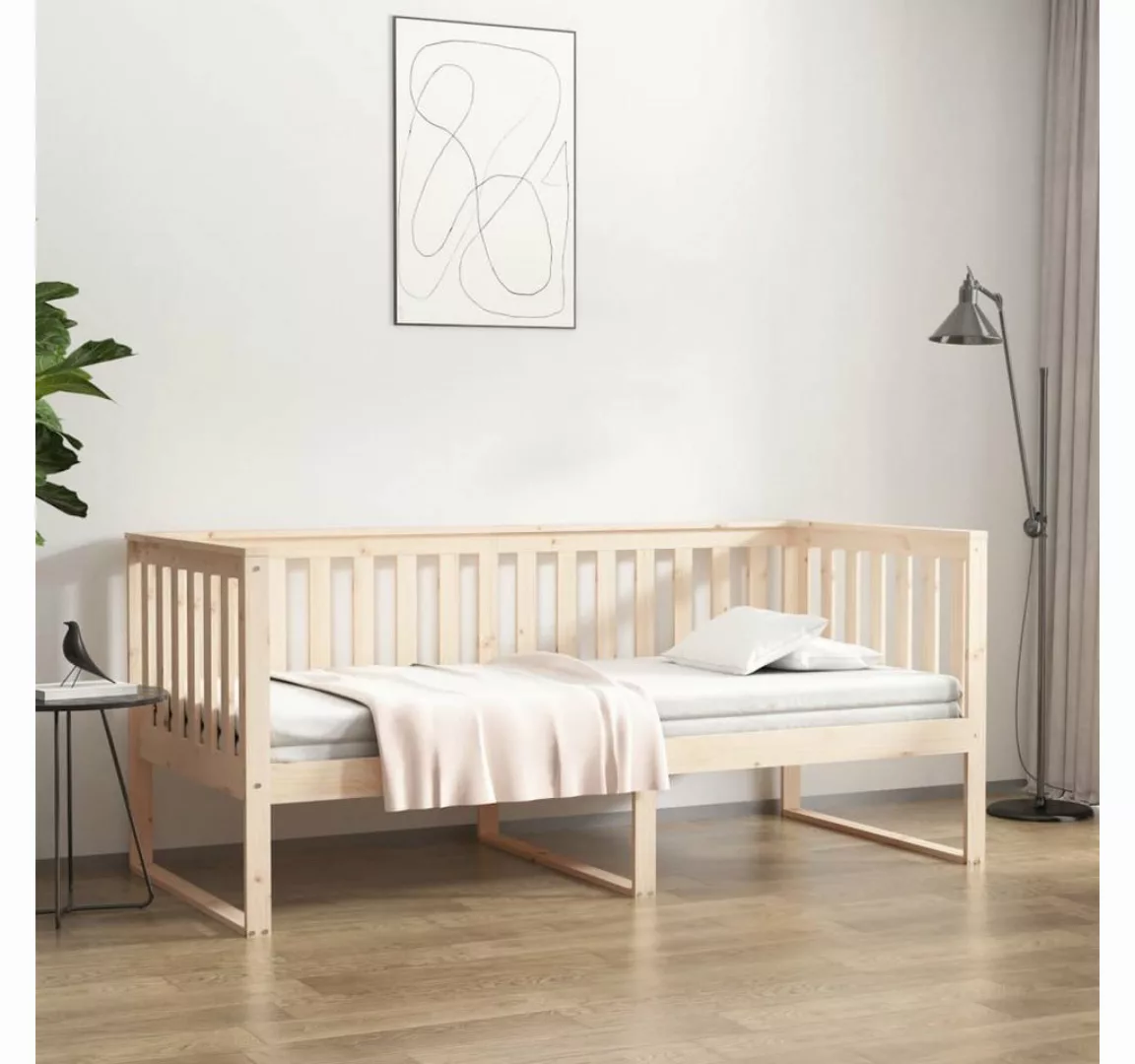 vidaXL Bett Tagesbett 90x190 cm Massivholz Kiefer günstig online kaufen