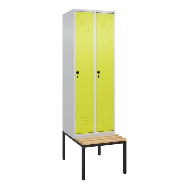 C+P Garderobenschrank Garderobenschrank Classic Plus, Abteilbreite 30 cm, m günstig online kaufen