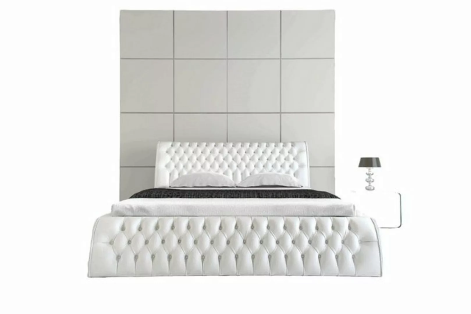 Xlmoebel Bett Doppelbett Chesterfield mit Polsterung im Hotel-Design, 180x2 günstig online kaufen