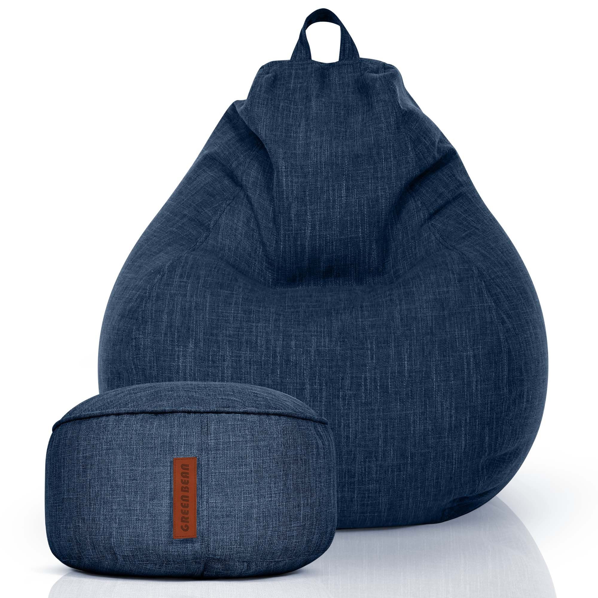 Green Bean Sitzsack Home-Linen (2er Set günstig online kaufen