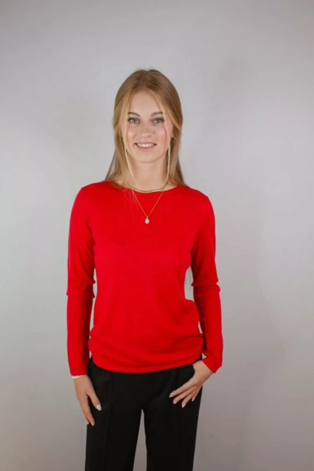 CATNOIR Wollpullover Pullover CATNOIR rot günstig online kaufen