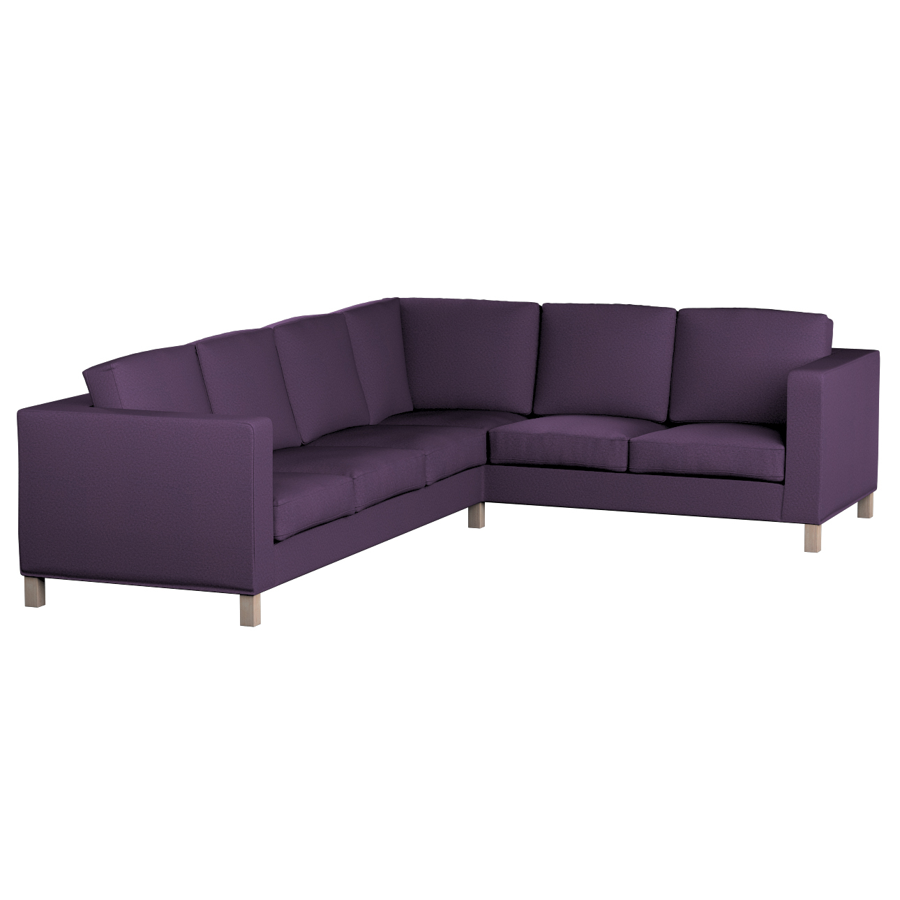 Bezug für Karlanda Sofa Ecke links, violett, 36cm x 30cm x 50cm, Etna (161- günstig online kaufen
