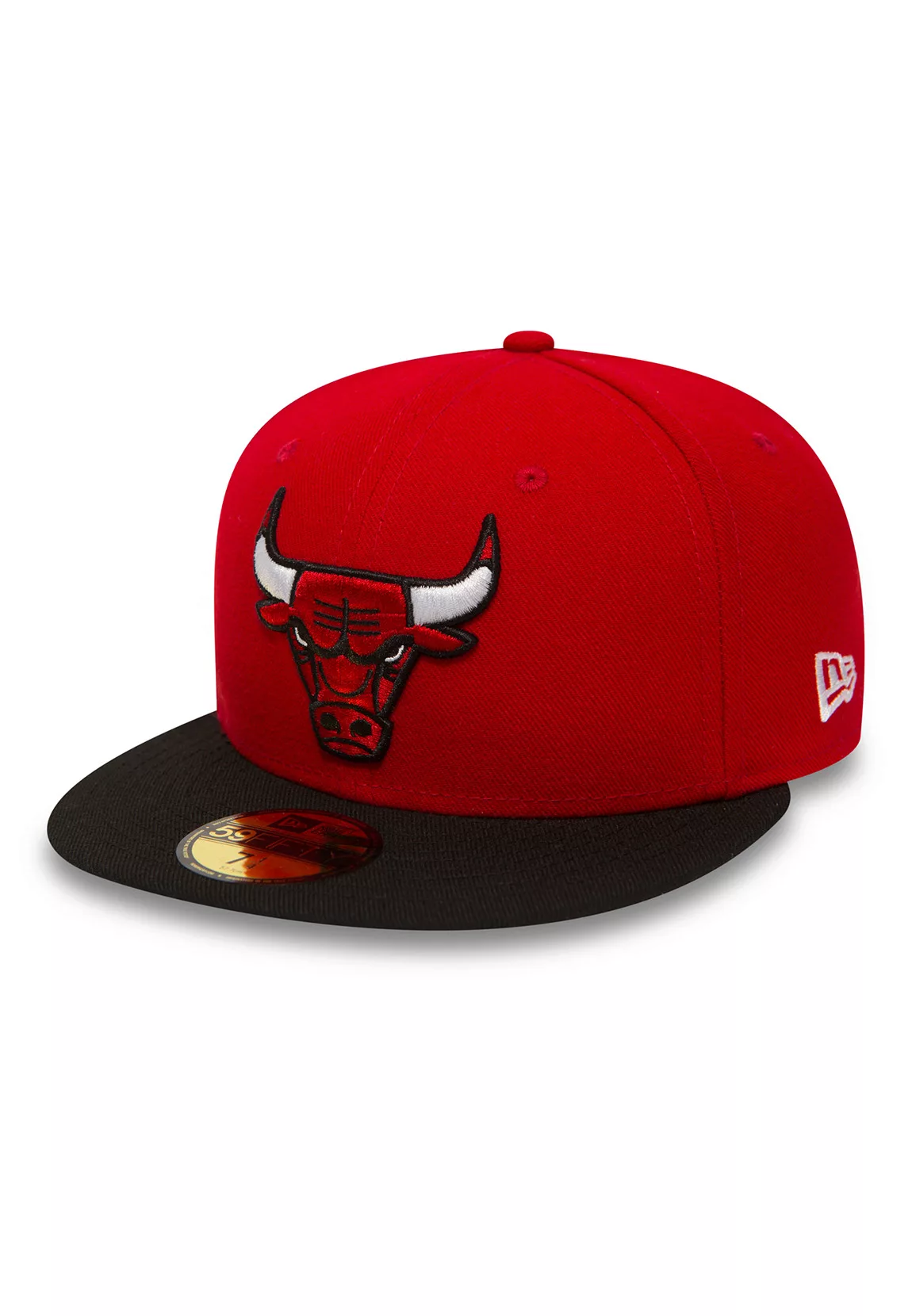 New Era NBA Basic 59Fifty Cap CHICAGO BULLS Rot Schwarz günstig online kaufen