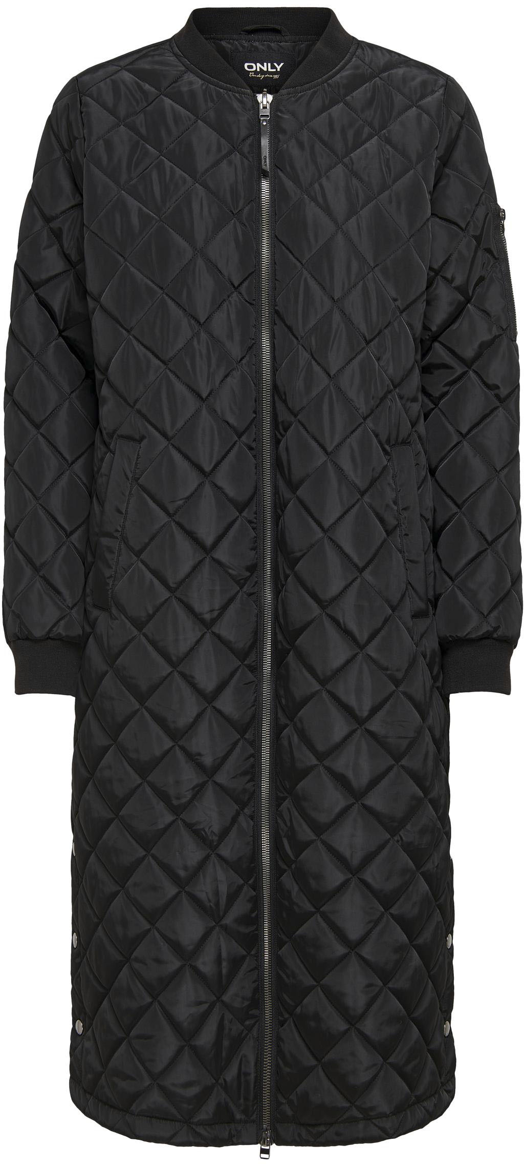 Only Jessica X-long Quilted Mantel XL Black günstig online kaufen