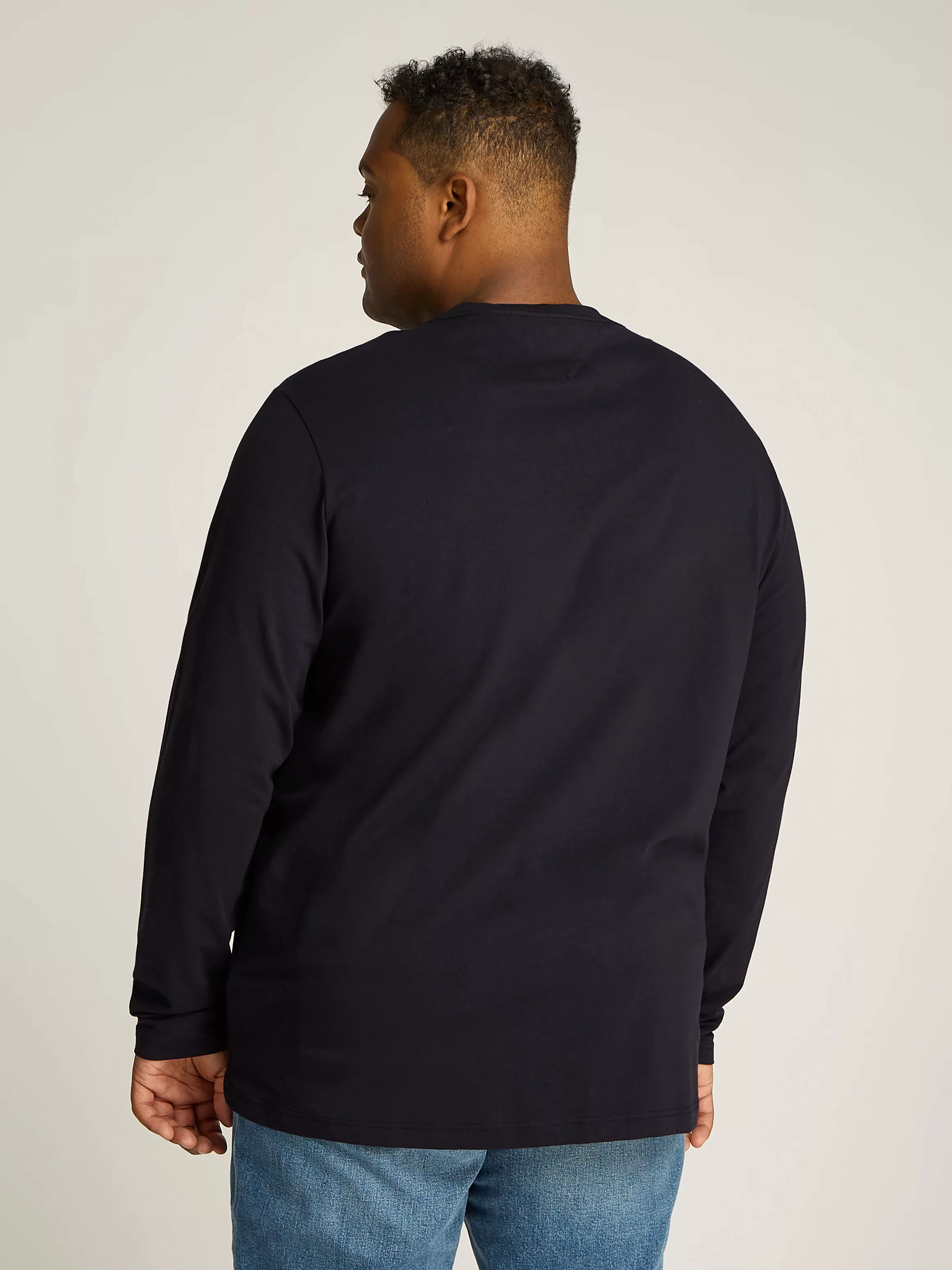 Tommy Hilfiger Big & Tall Longsleeve BT-STRETCH SLIM FIT L/S TEE-B günstig online kaufen