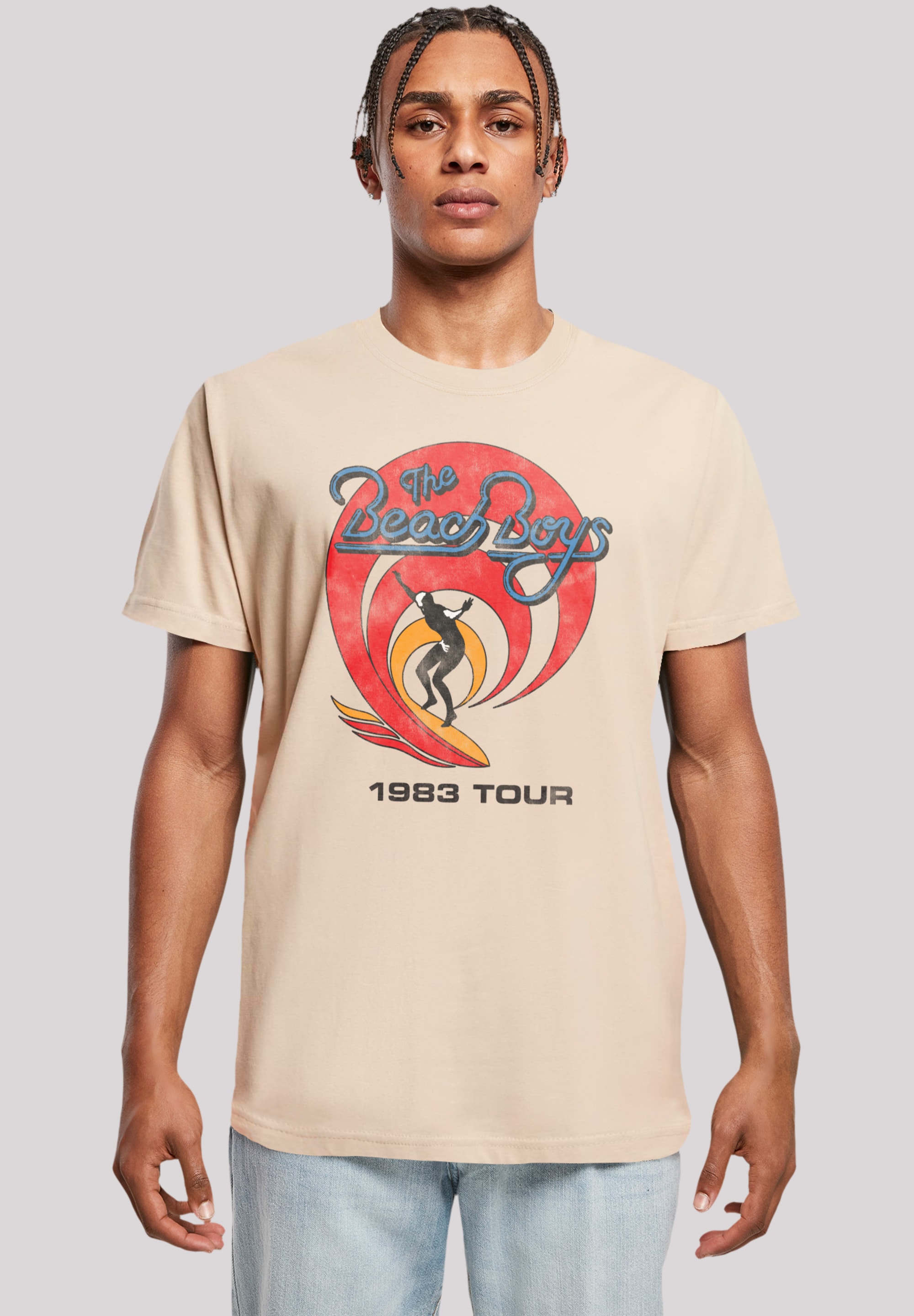 F4NT4STIC T-Shirt "The Beach Boys Surfer 83 Vintage", Print günstig online kaufen