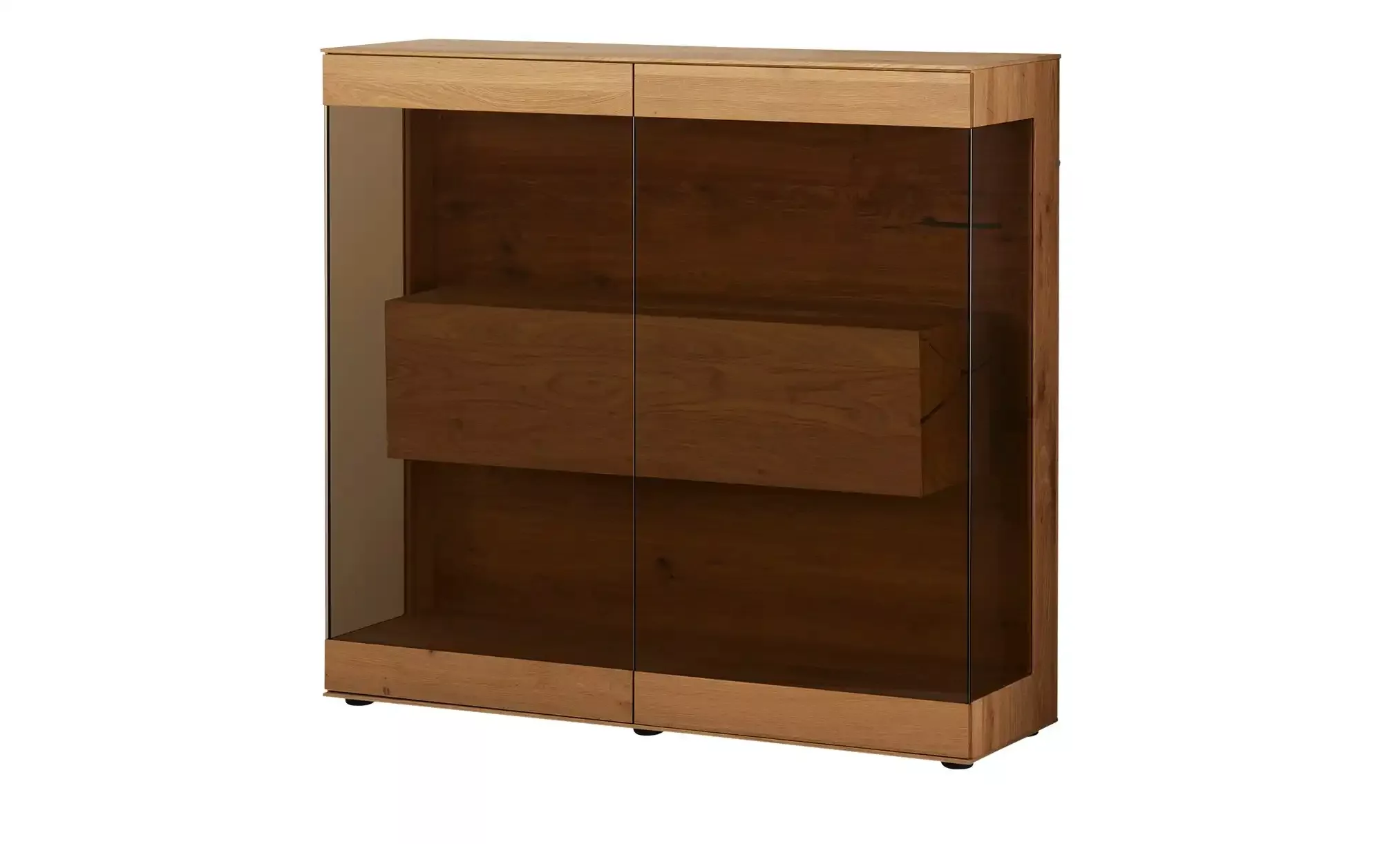 HARTMANN Highboard  Caya ¦ holzfarben ¦ Maße (cm): B: 127 H: 119 T: 39.0 Ko günstig online kaufen