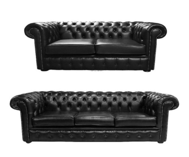 JVmoebel Chesterfield-Sofa, Chesterfield 3+2 Sitzer Garnitur Sofa Couch günstig online kaufen